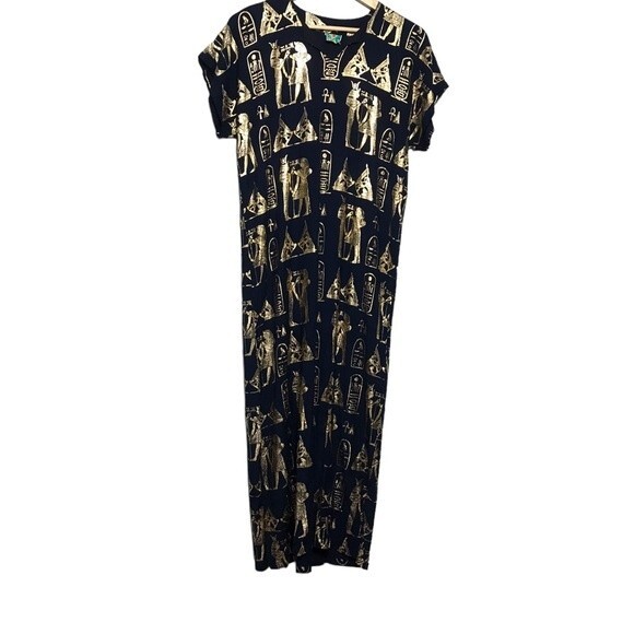 Unique Egyptian 100% Cotton Caftan Hand Made In Egypt - Picture 7 of 11